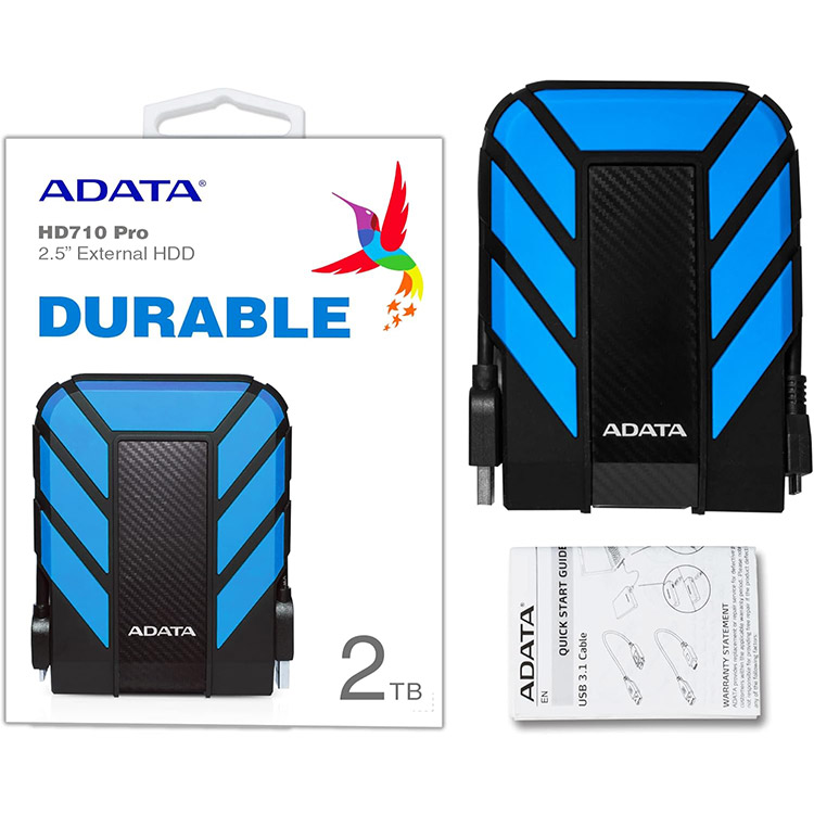 خرید هارد اکسترنال ADATA - مدل  HD710 Pro ظرفیت 1 ترابایت